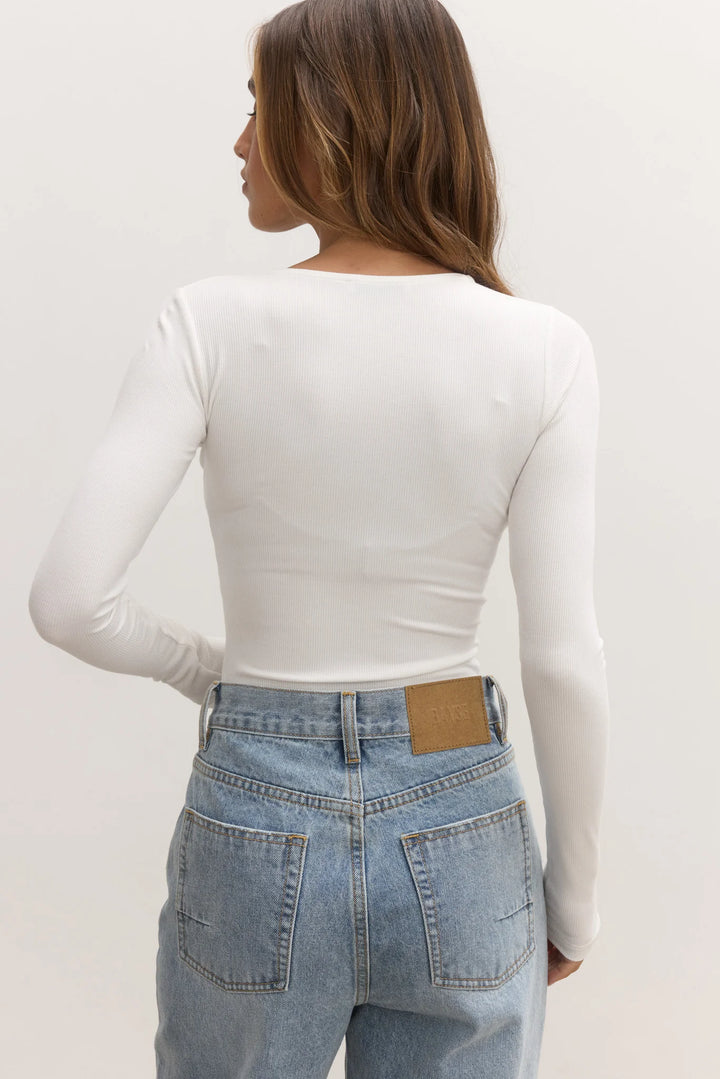 Bayse - Lara Bodysuit - White