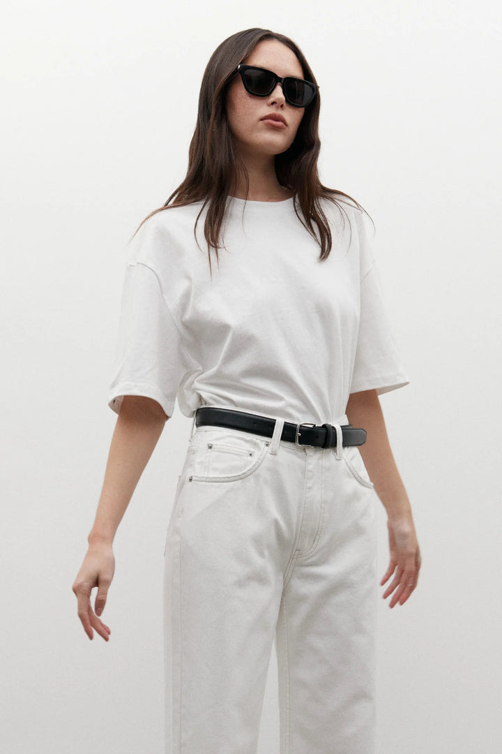 Bayse - Jonas Boyfriend Tee - White