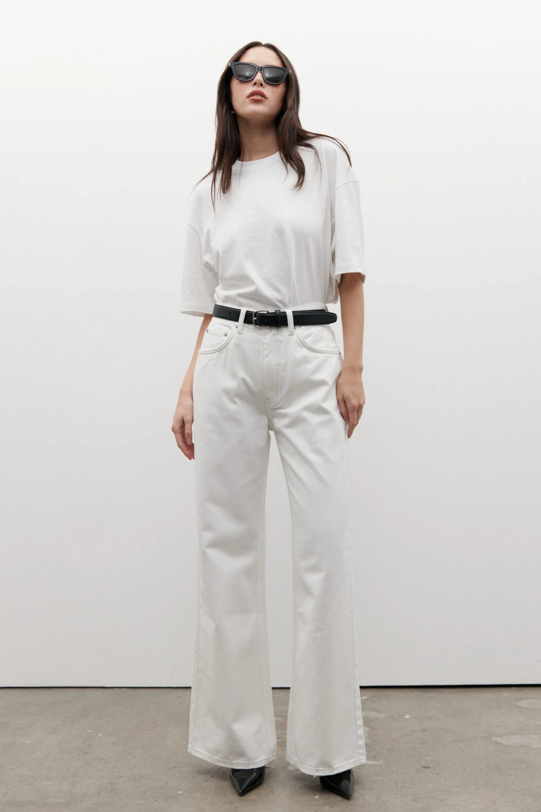 Bayse - Jonas Boyfriend Tee - White