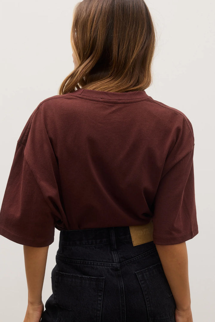 Bayse - Jonas Boyfriend Tee - Ember