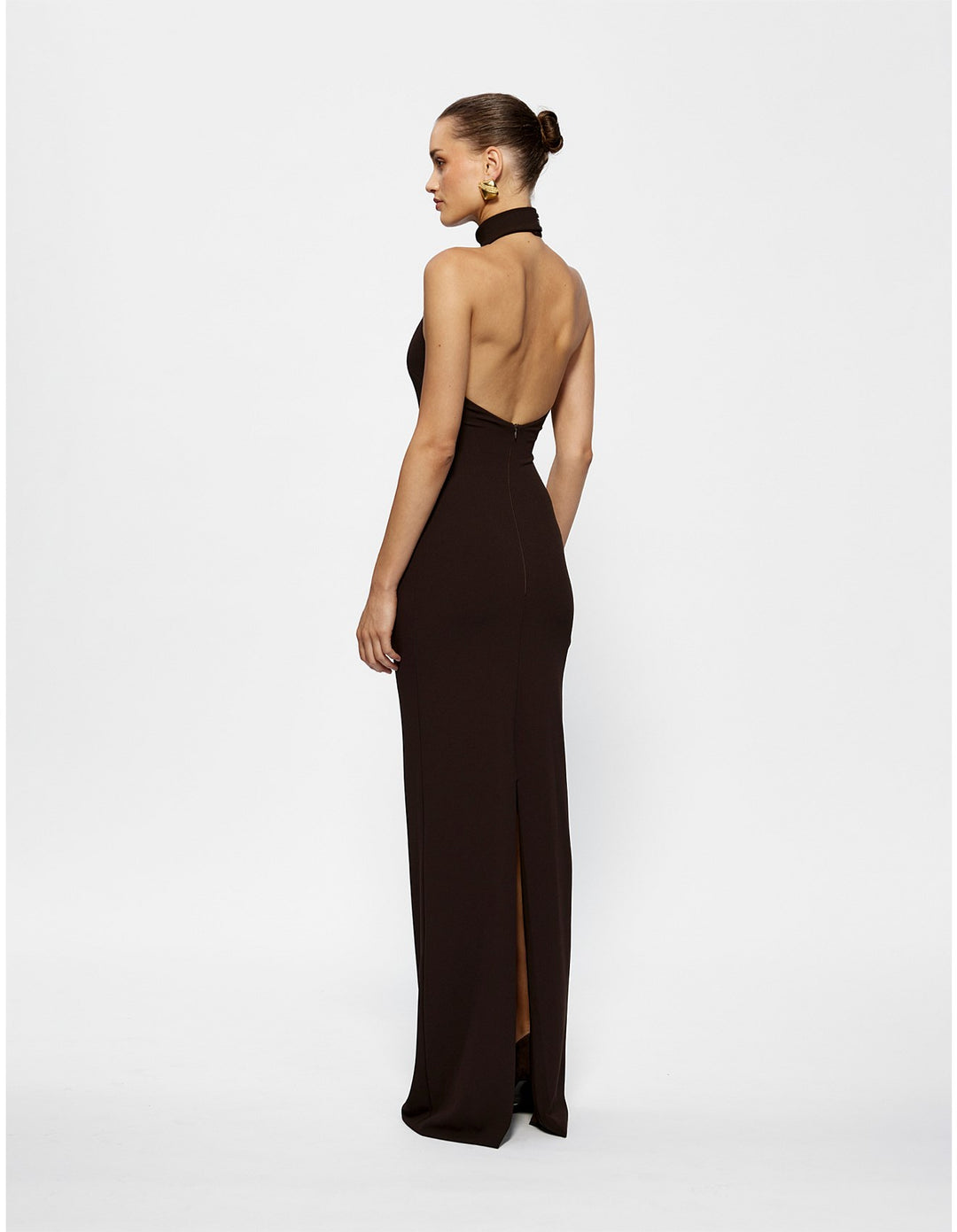 EFFIE KATS Rhi Gown Coffee