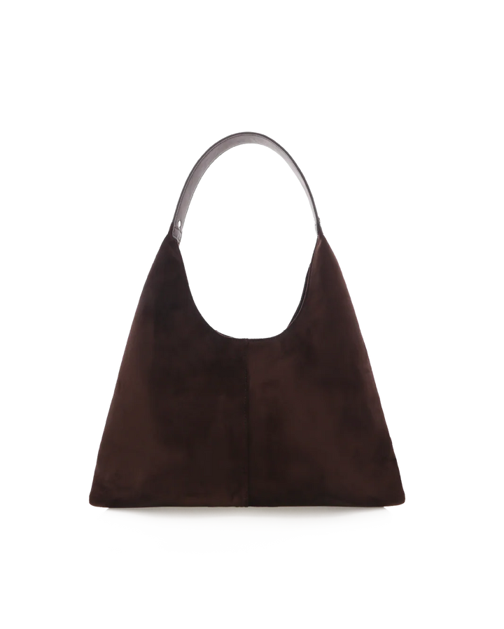 Billini - Tammy Shoulder Bag - Chocolate Suede