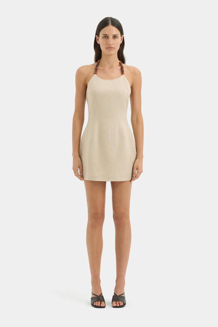Sir - Moretti Halter Mini Dress - Natural