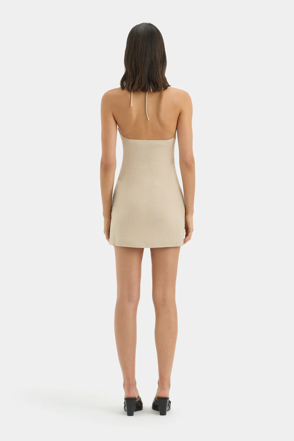 Sir - Moretti Halter Mini Dress - Natural