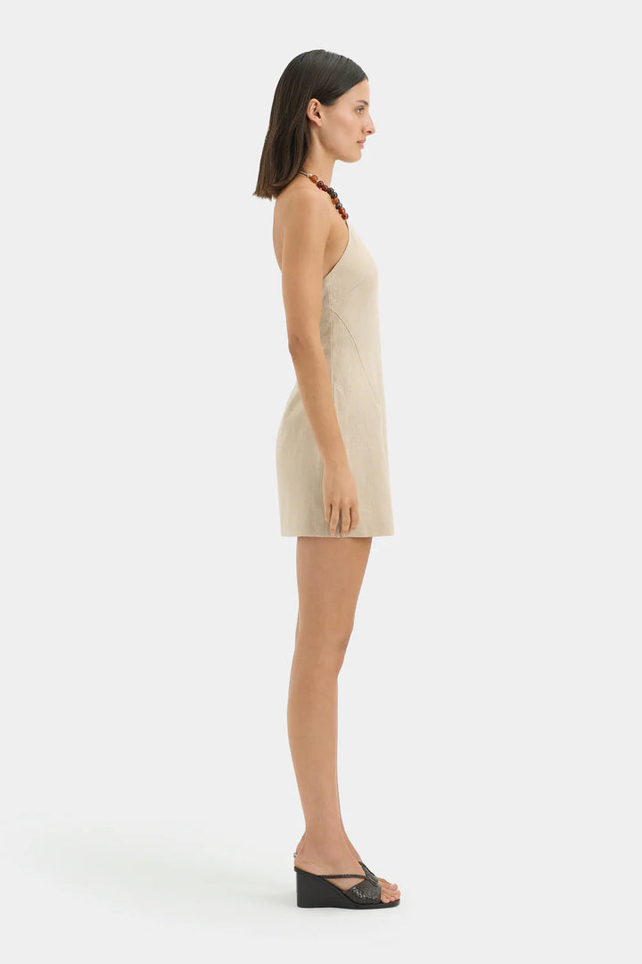 Sir - Moretti Halter Mini Dress - Natural