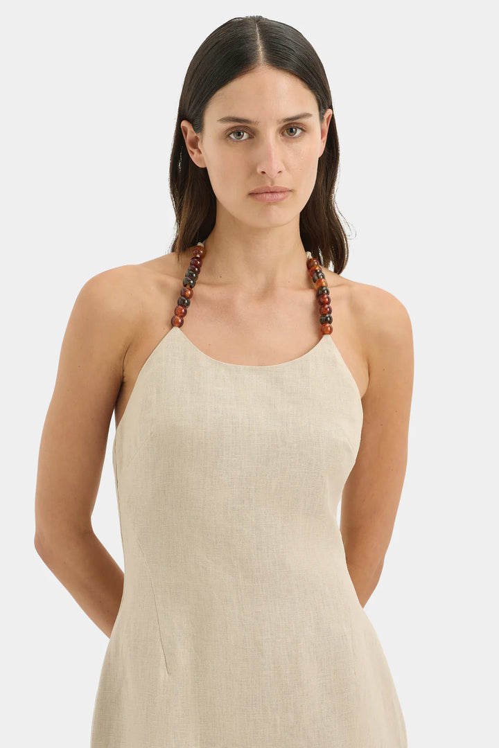 Sir - Moretti Halter Mini Dress - Natural