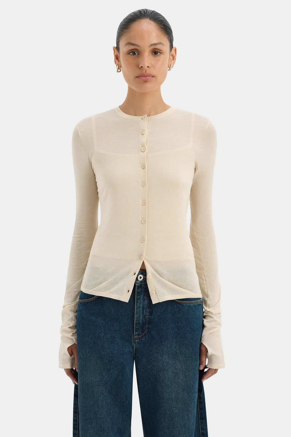 Sir - Parco Cardigan Set - Wheat