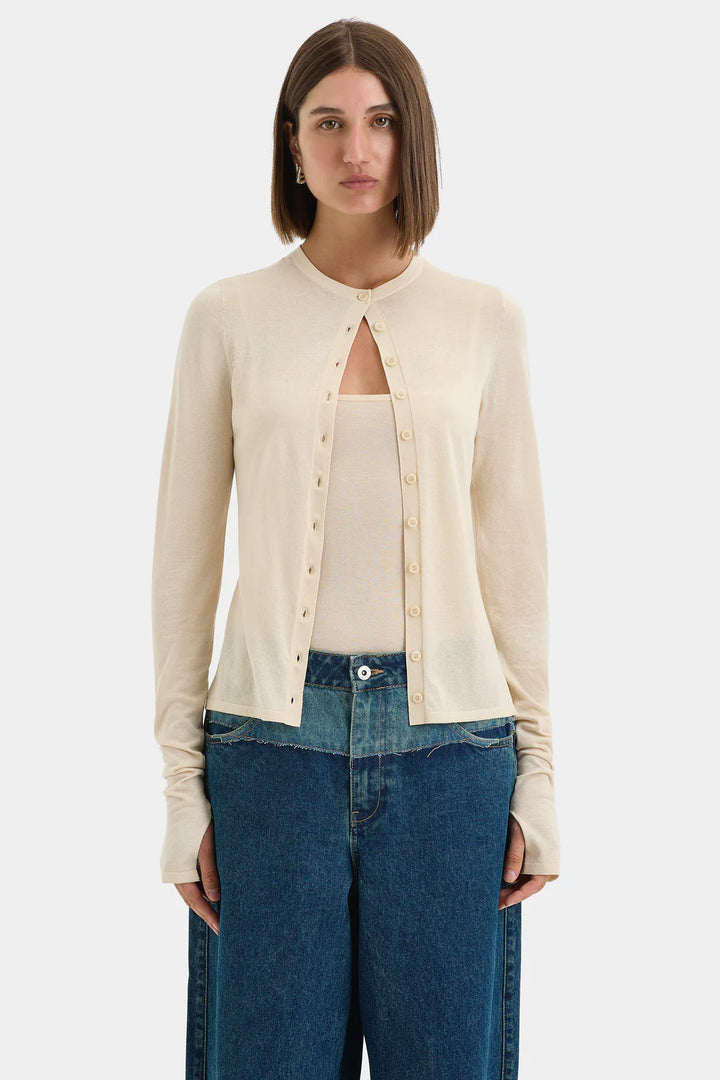 Sir - Parco Cardigan Set - Wheat