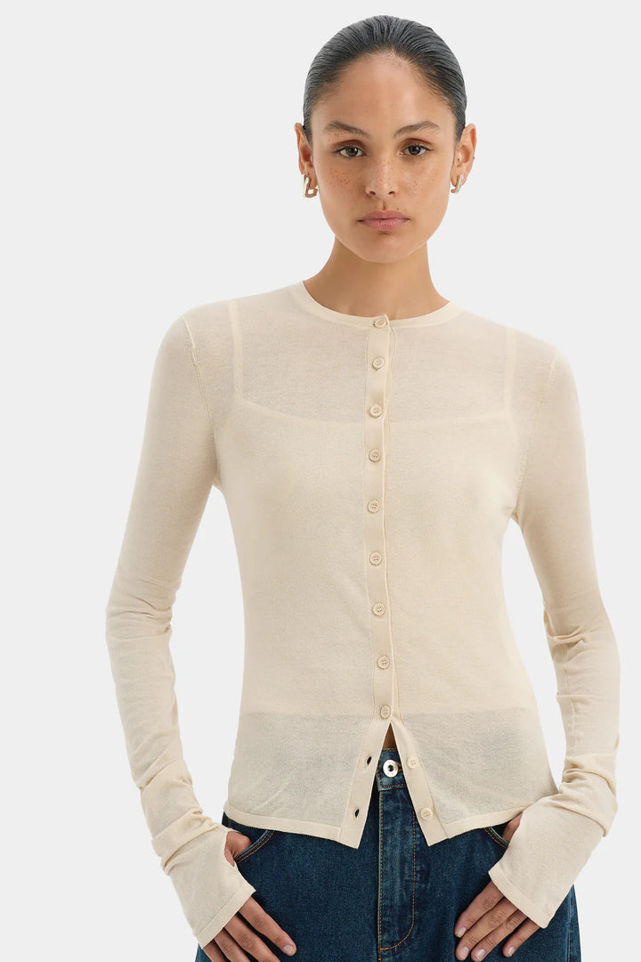 Sir - Parco Cardigan Set - Wheat