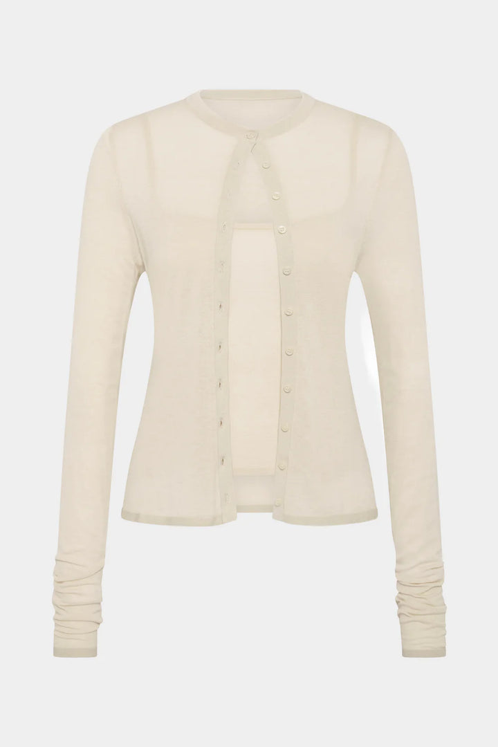 Sir - Parco Cardigan Set - Wheat