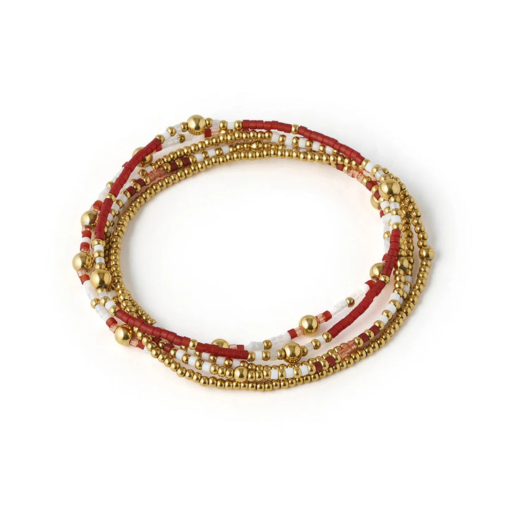 Arms Of Eve - Nellie Bracelet - Burgundy