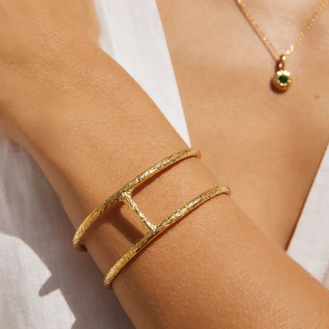 Arms Of Eve - Maya Gold Cuff Bracelet