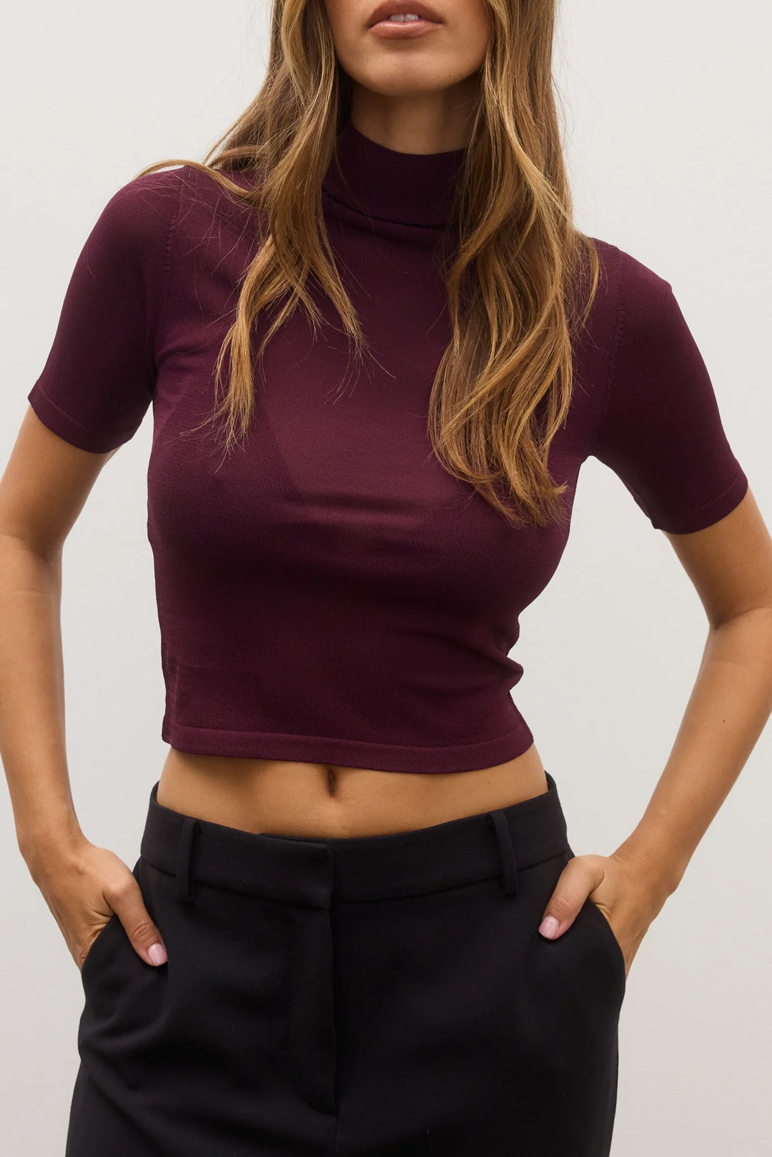 Bayse - Shay Top - Plum