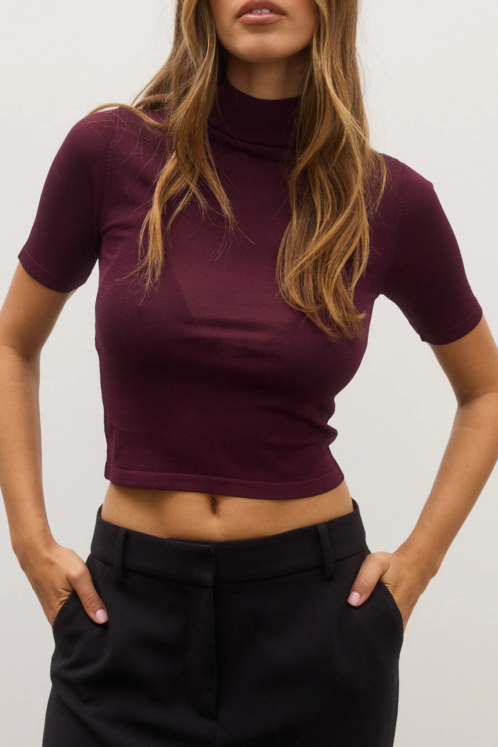 Bayse - Shay Top - Plum