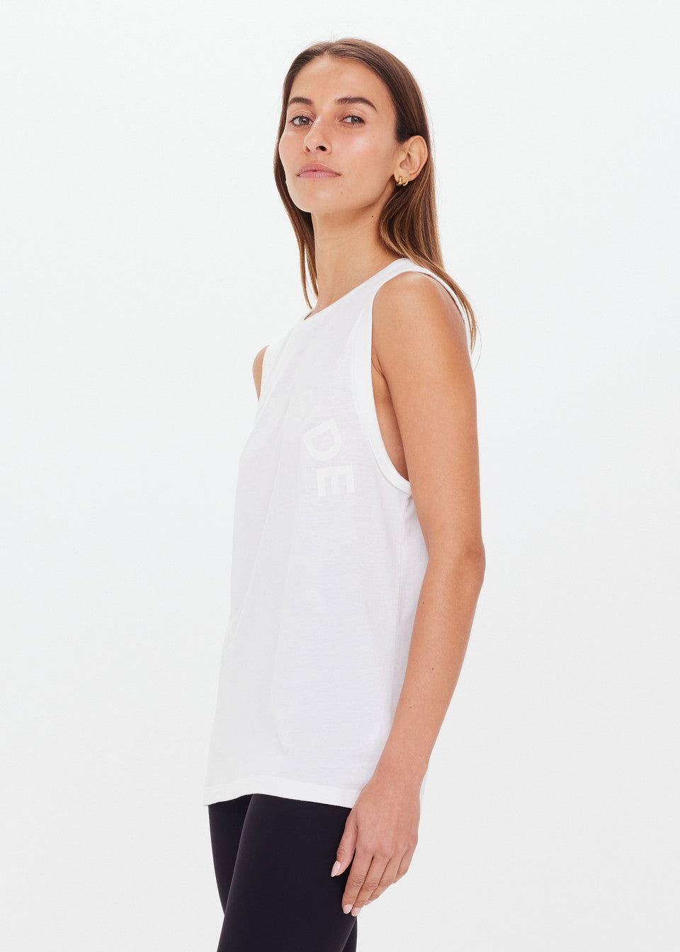 The Upside - Jeet Tank - White