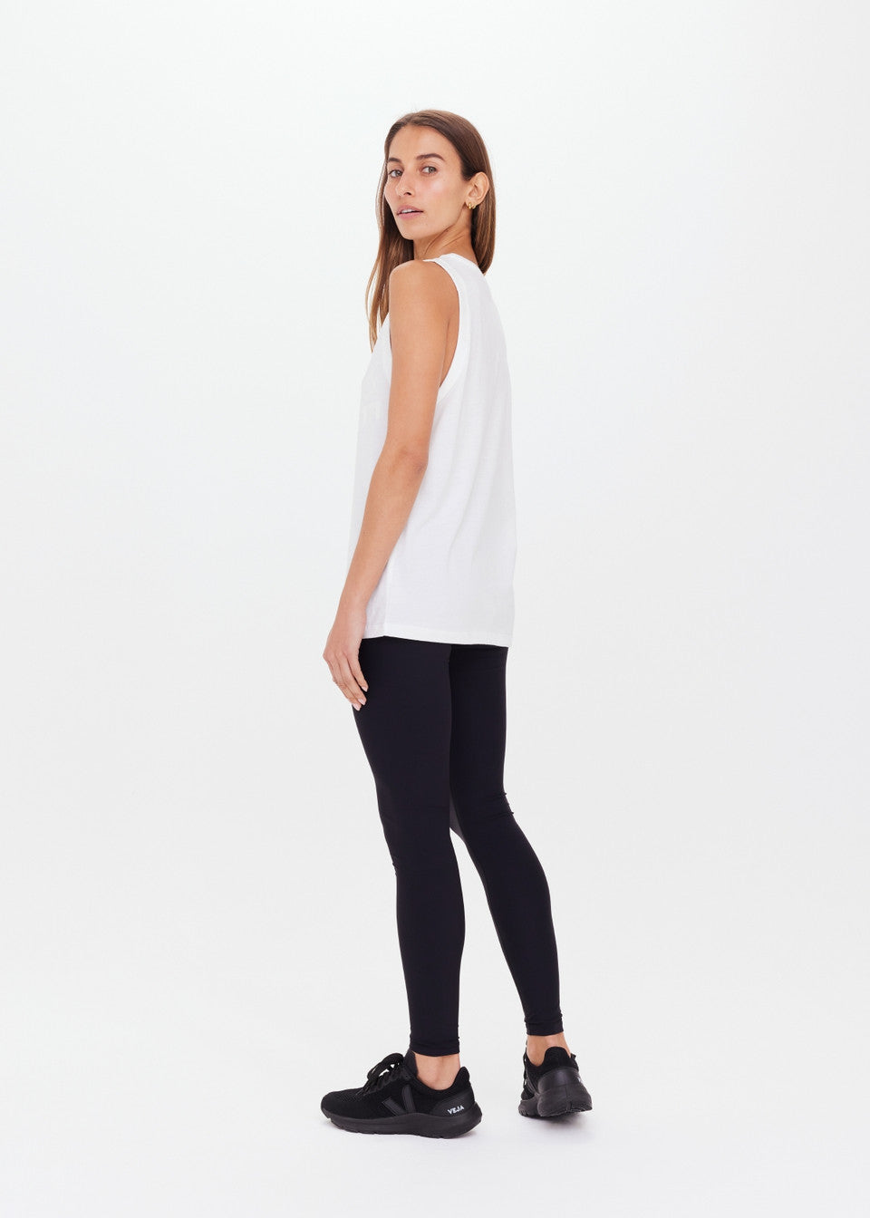 The Upside - Jeet Tank - White