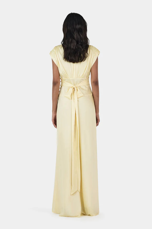 Hansen & Gretel - Meredith Silk Dress - Butter