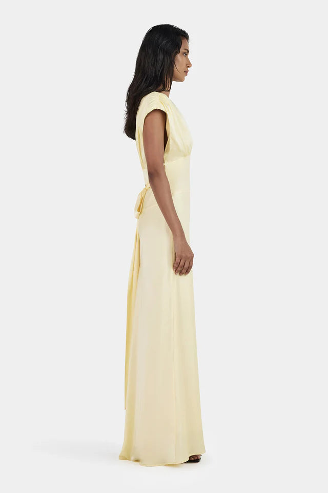 Hansen & Gretel - Meredith Silk Dress - Butter