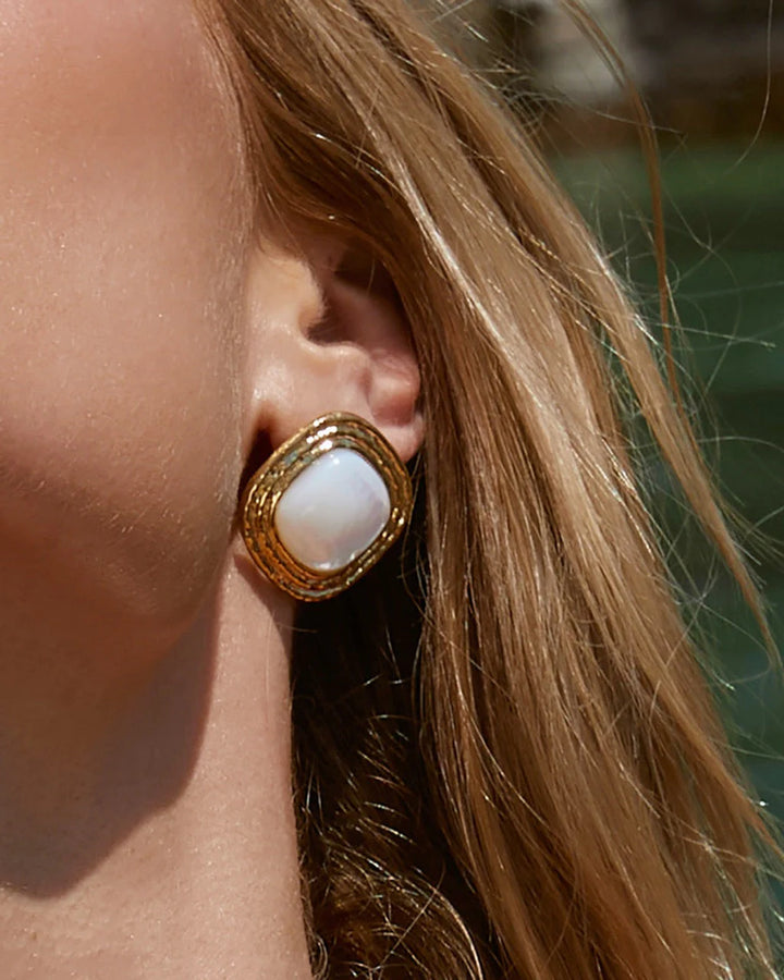 Arms Of Eve - Ophelia Mother Of Pearl Earrings