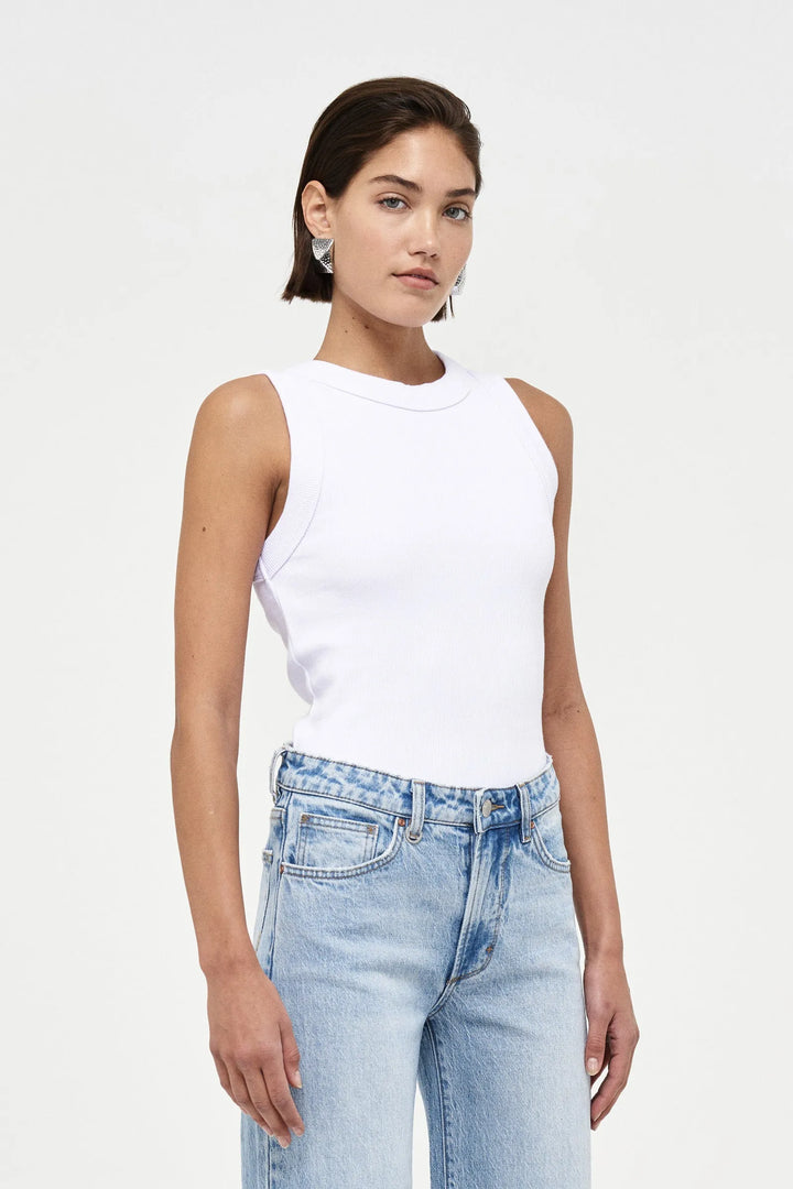Neuw Denim - Jonesy Singlet - White