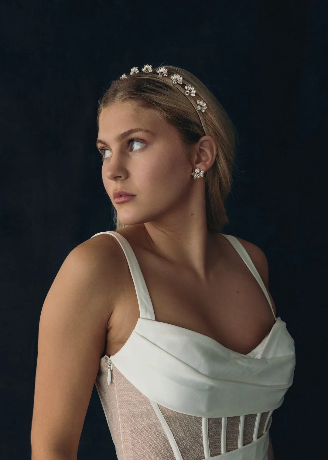 A’EL ESTE - Aurora Crystal Bridal Headband
