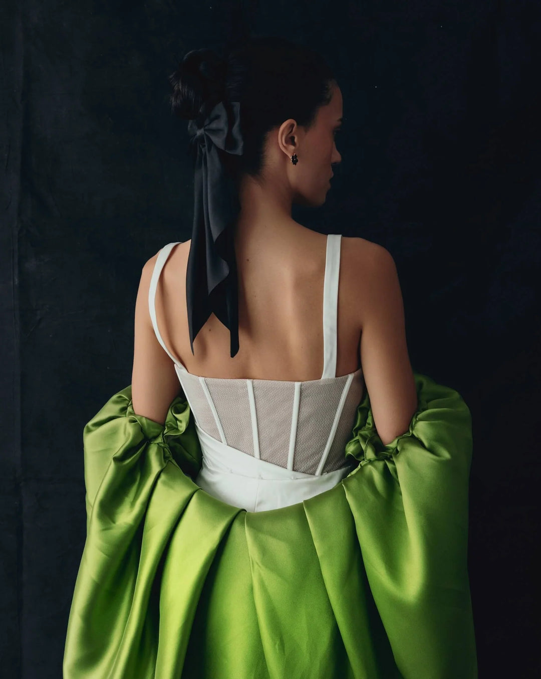 A’El ESTE - Imari Black Bridal Bow