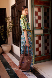 Alemais - Ali Spliced Shirt Dress