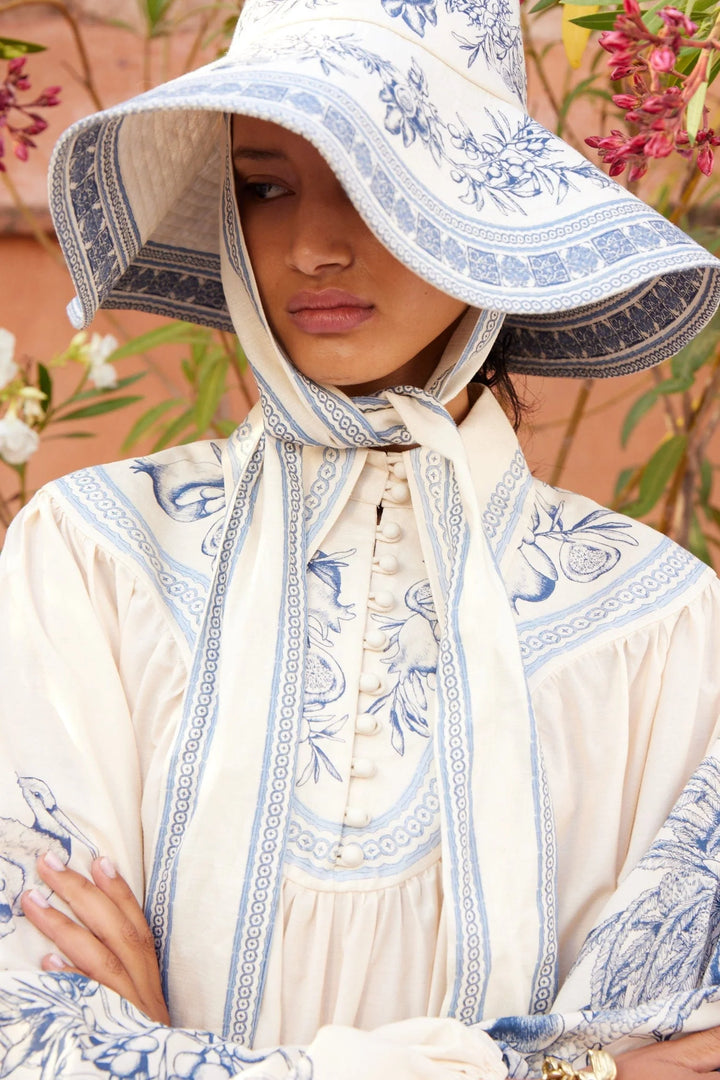 Alemais - Villa Romantica Wide Brim Sunhat