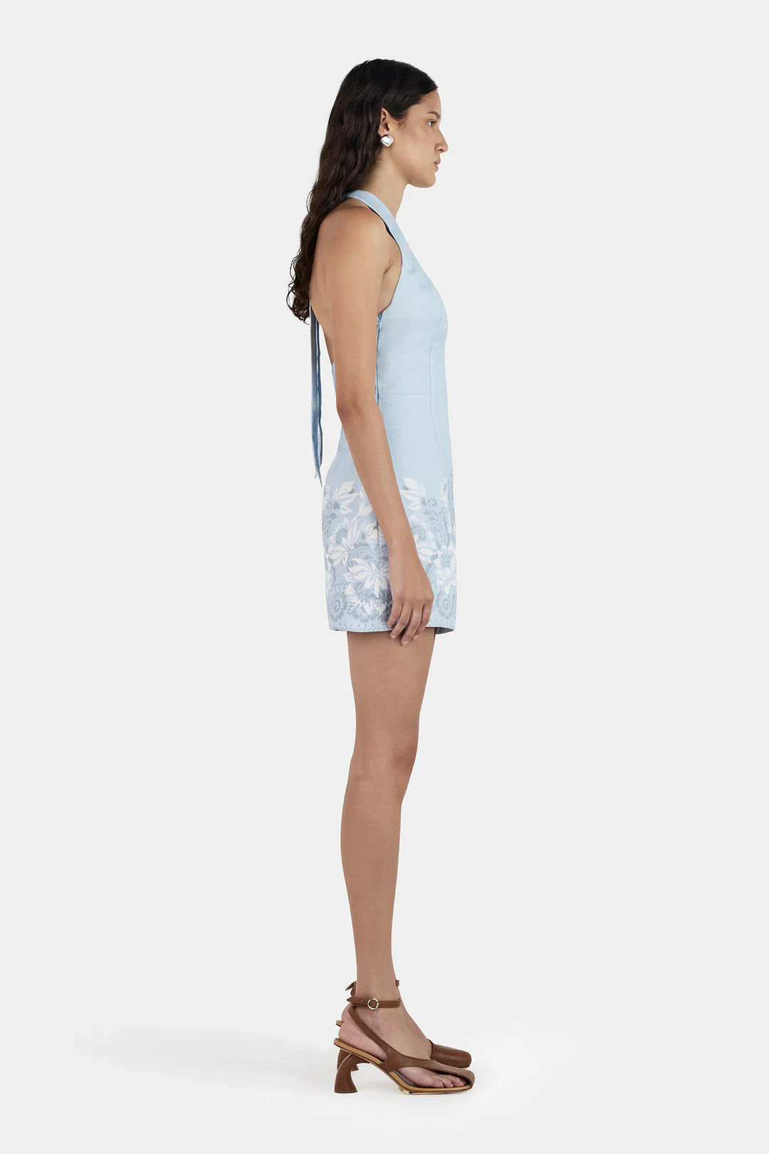 Hansen & Gretel - Ellison Linen Mini Dress - Bells Beach