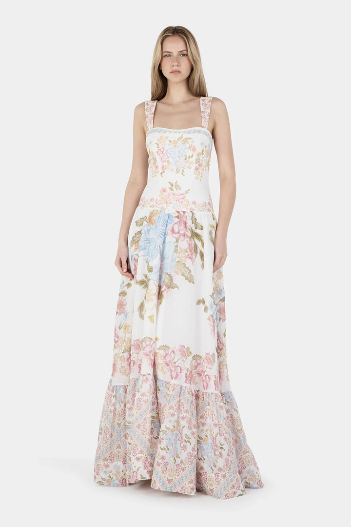 Hansen & Gretel - Elsa Linen Maxi Dress - Vanilla Keepsake