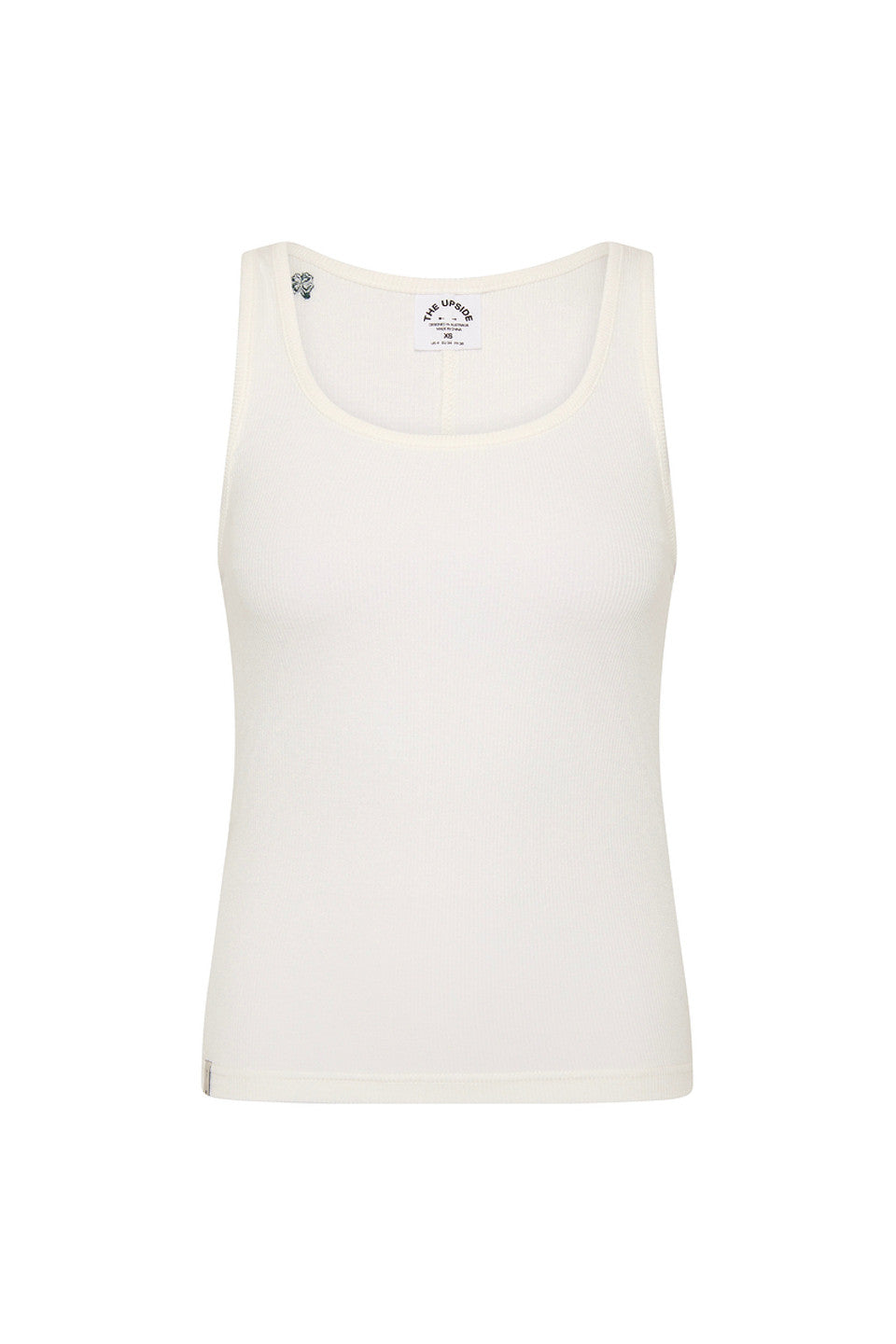 The Upside - Alyssa Racerback Tank Top - White