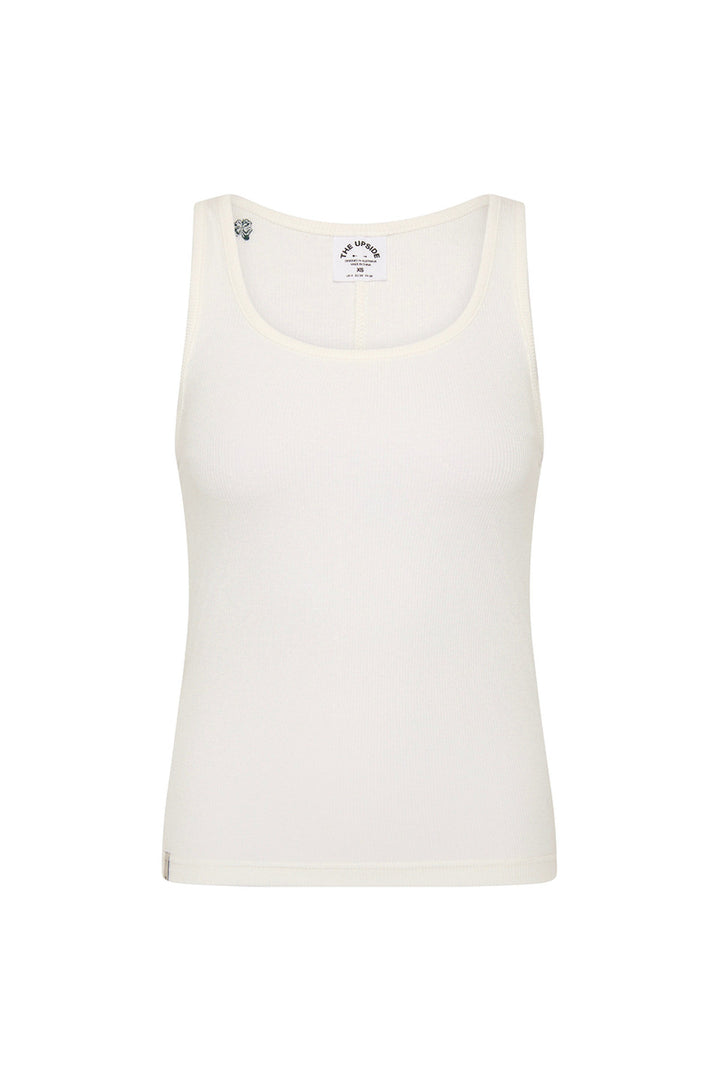 The Upside - Alyssa Racerback Tank Top - White
