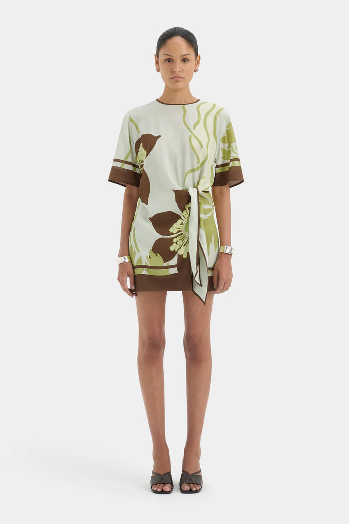 Sir The Label - Amaia Mini Dress - Floral Vine
