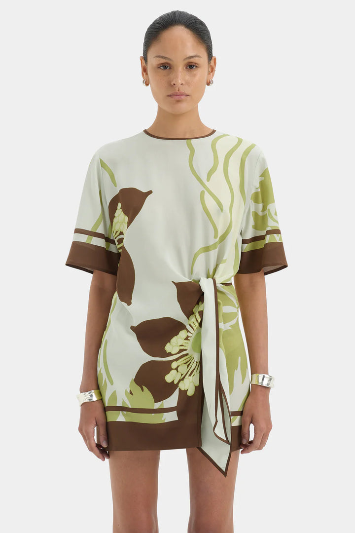 Sir The Label - Amaia Mini Dress - Floral Vine