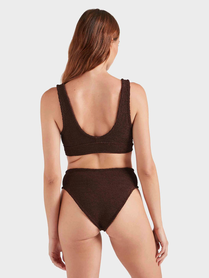 Hunza G - Angel Bikini - Metallic Cocoa