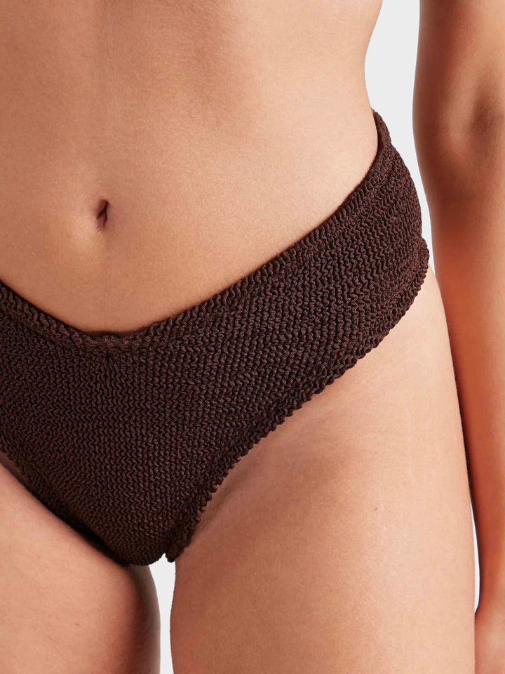 Hunza G - Angel Bikini - Metallic Cocoa