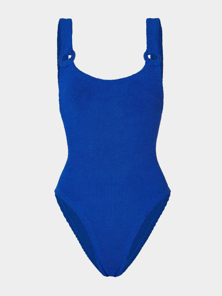 Hunza G - Square Neck Swim - Royal Blue
