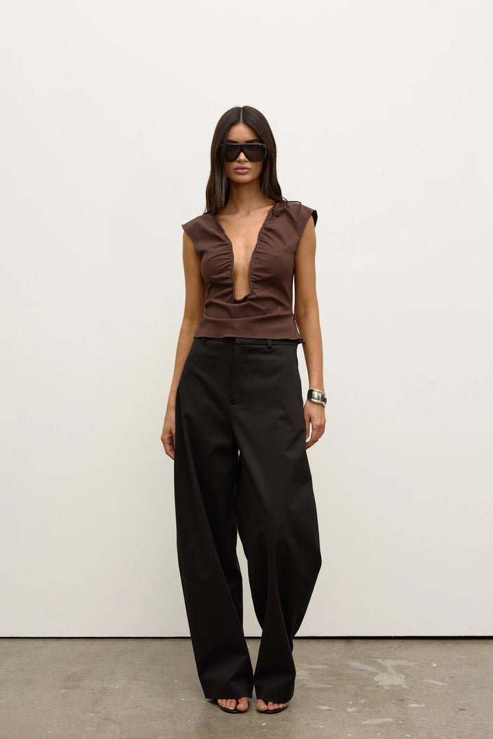 Bayse - Rani Top - Chocolate