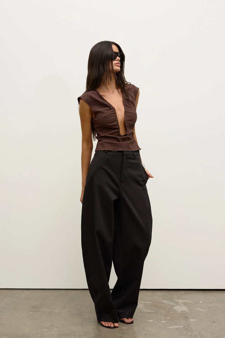 Bayse - Rani Top - Chocolate