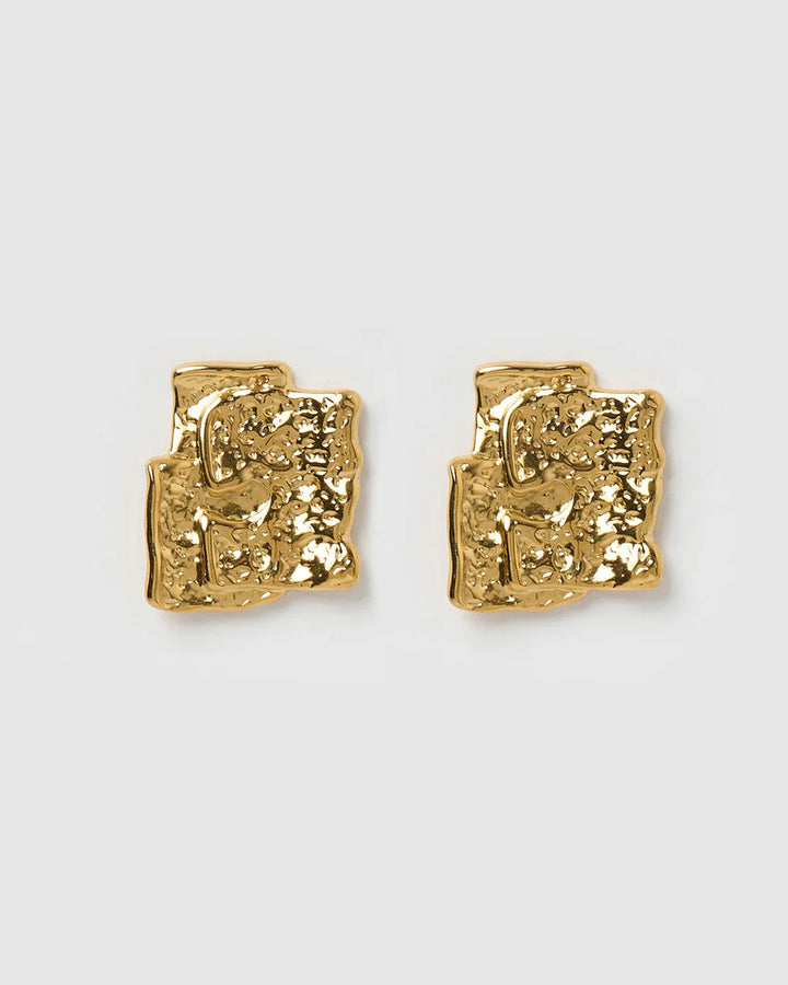 Arms Of Eve - Alba Gold Earrings