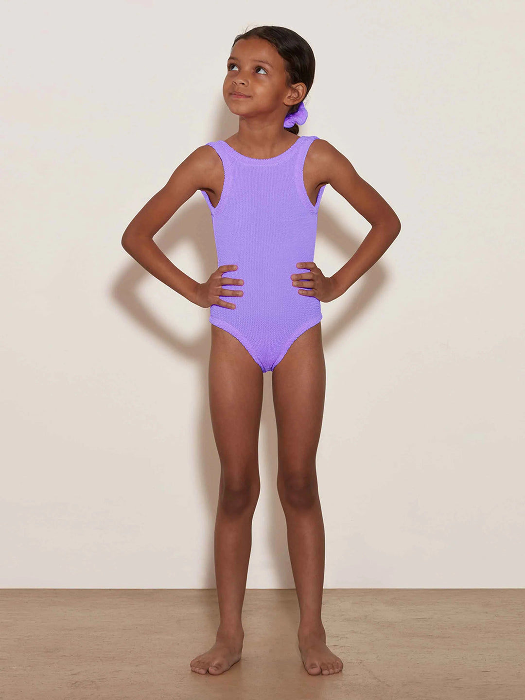 Hunza G - Kids Classic Swim (Ages 3-6) - Lilac