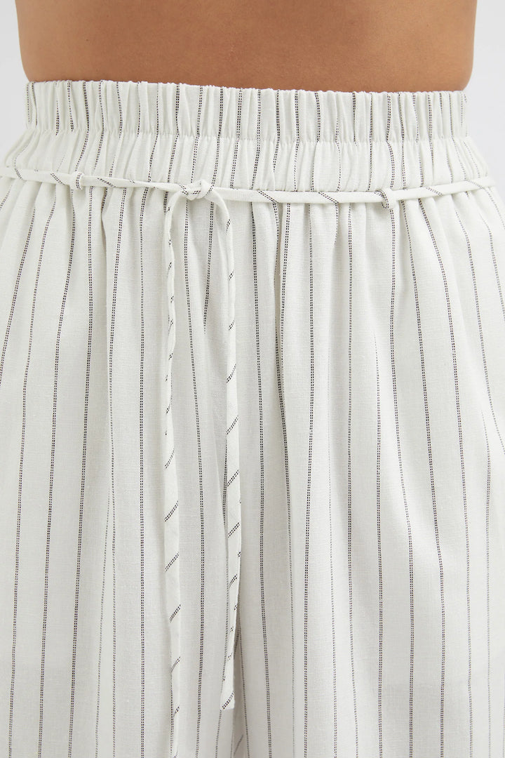 Friend Of Audrey - The Stripe Tie Waist Trouser