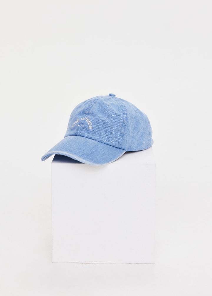 The Upside - Washed Denim Soft Cap - Blue