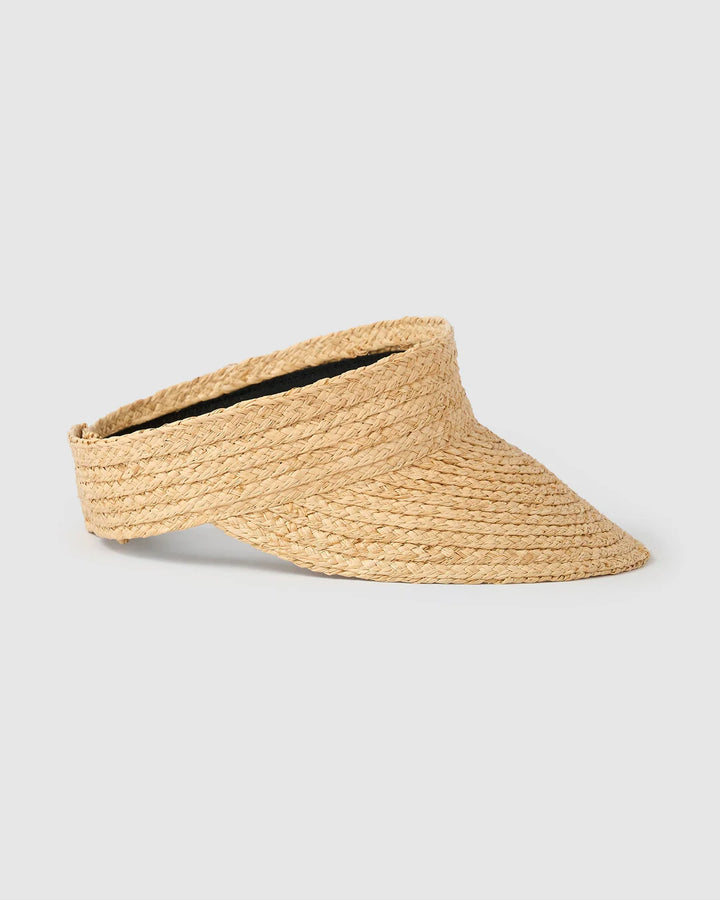Arms Of Eve - Sunray Roll Up Sun Visor - Light Natural