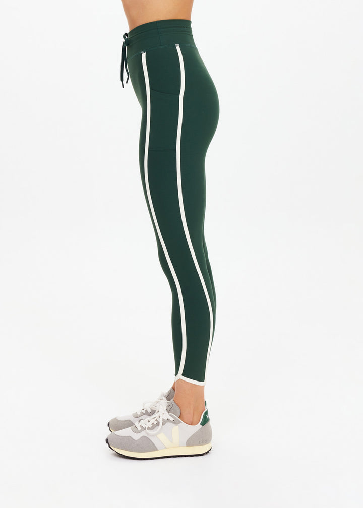 The Upside - Santa Fe 25IN Midi Pant - Jungle Green