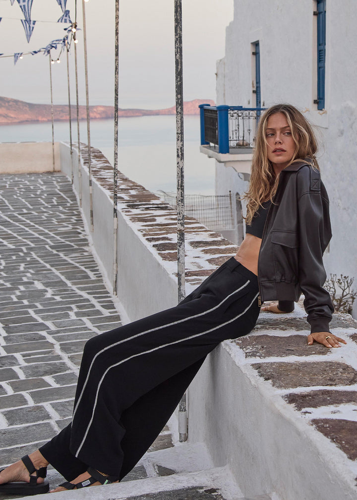 The Upside Haveli Wide Leg Pant Black