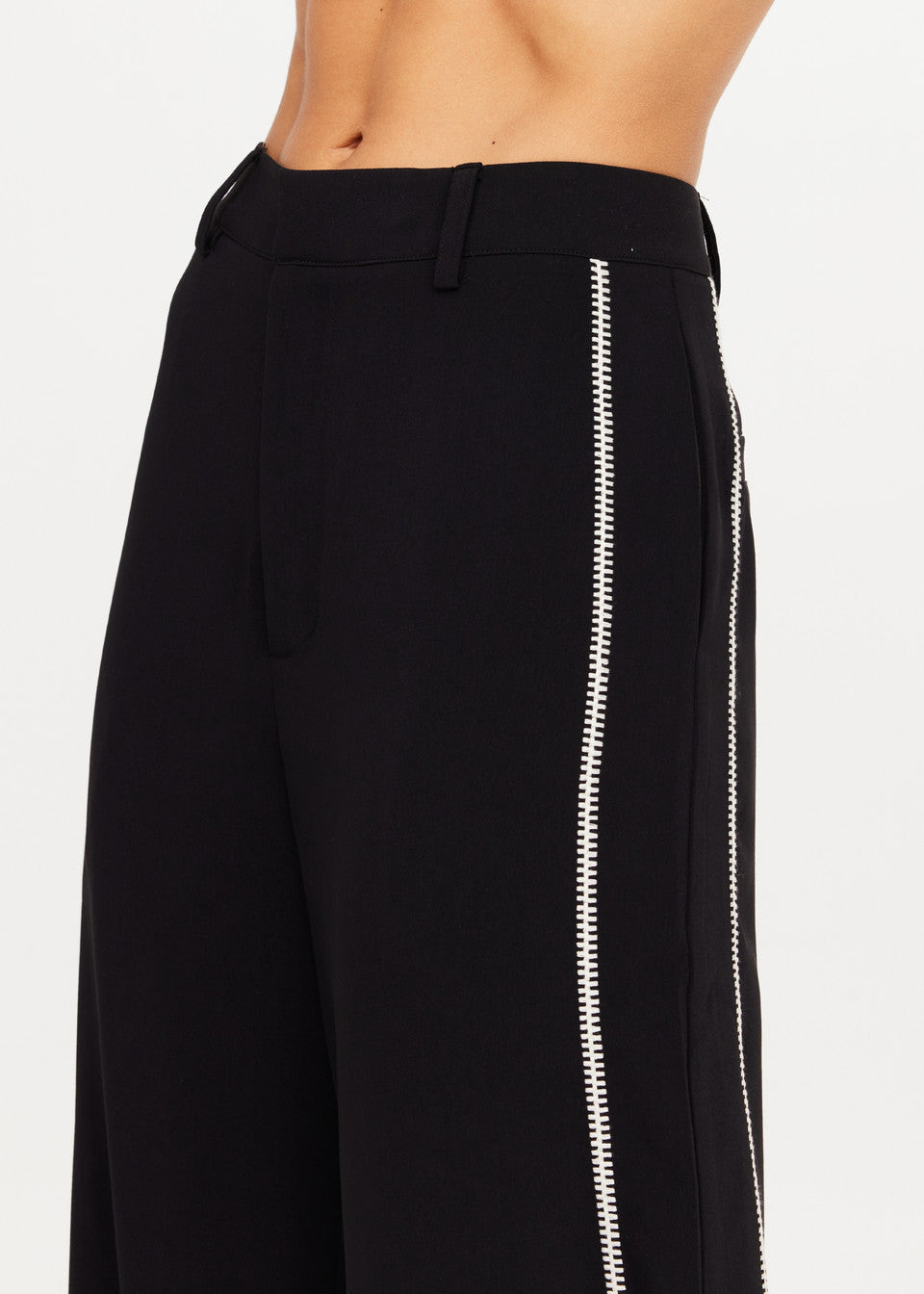 The Upside Haveli Wide Leg Pant Black
