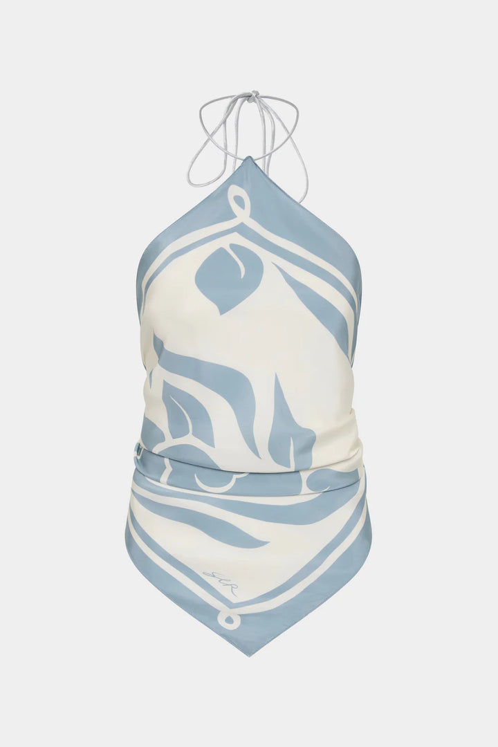Sir - Lilou Scarf - Liora Blue