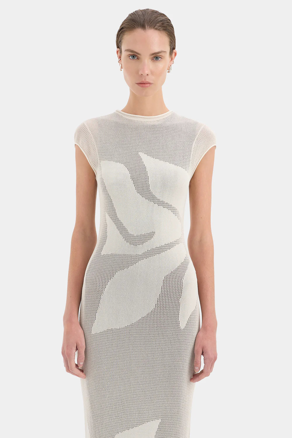 Sir Solange Midi Dress Natural