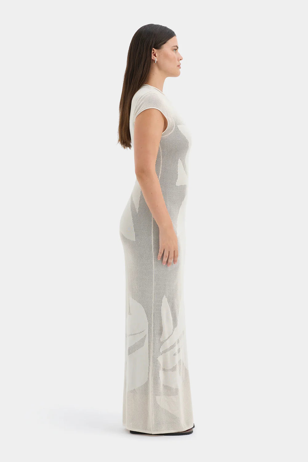 Sir Solange Midi Dress Natural